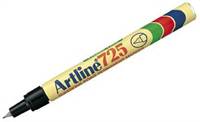 Marker Permanent, Artline 725, sort